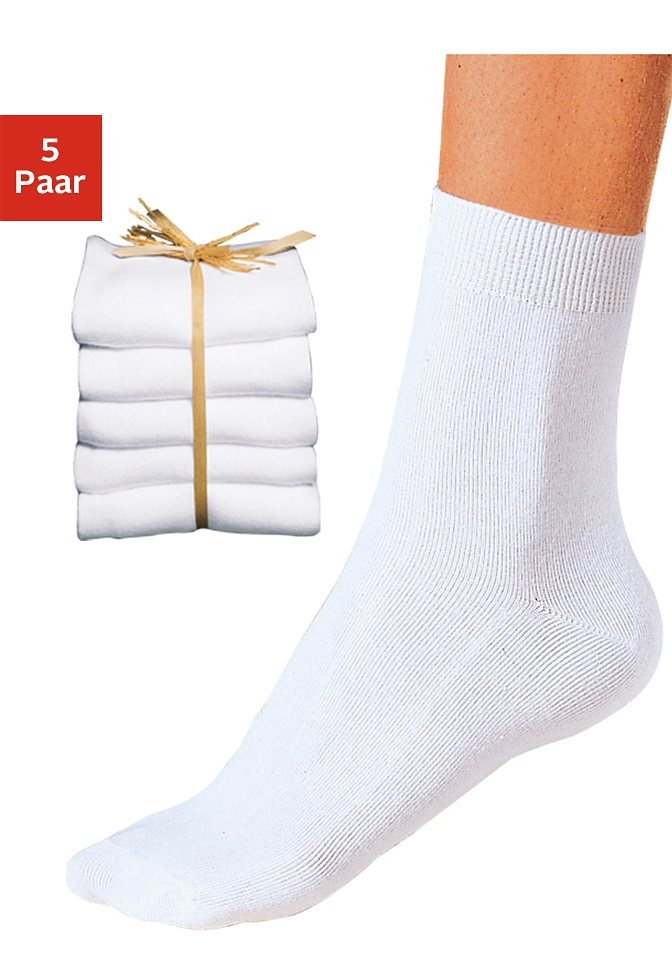 Go in Basicsocken (Packung, 5-Paar) unifarben von Go in