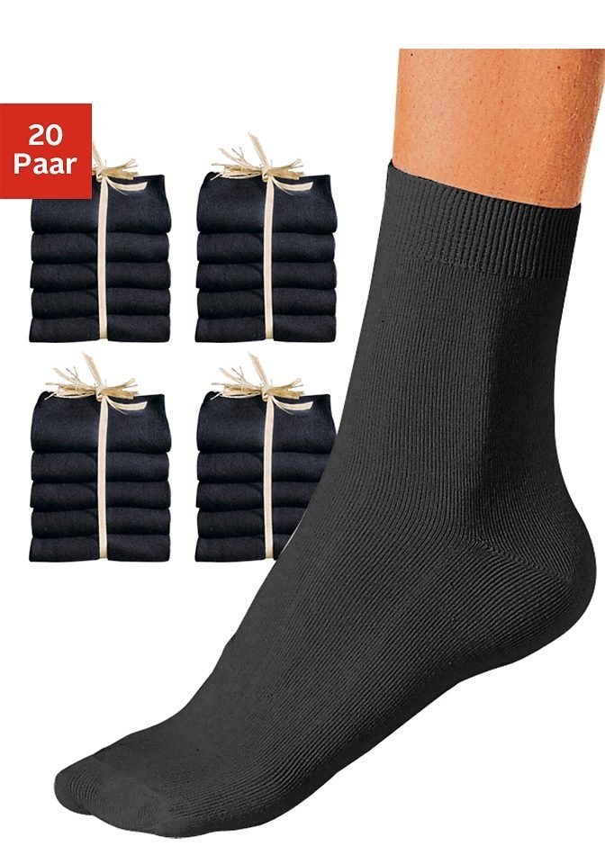 Go in Socken (Packung, 20-Paar) in der Großpackung von Go in