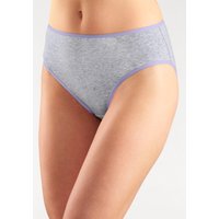 Witt Damen Jazz-Pants Slips, grau-meliert, weiß von petite fleur