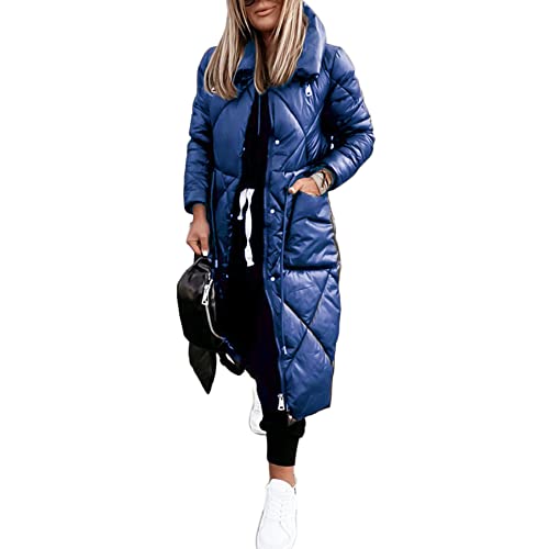 Godoboo Damen Winter Daunenjacke Lang Daunenmantel Steppmantel Warmer Daunenjacke mit Kapuze Casual Wintermantel Winter Jacken Outdoor Mantel Godoboo Damen Winter Daunenjacke Lang Daunenmantel Steppmantel Warmer Daunenjacke mit Kapuze Casual Wintermantel Winter Jacken Outdoor Mantel von Godoboo