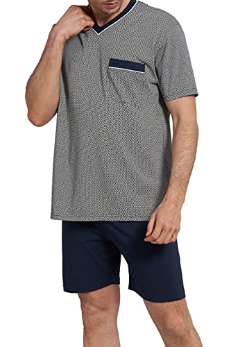 Götzburg Herren Shorty kurzer Pyjama Nachtwäsche 48 von Götzburg