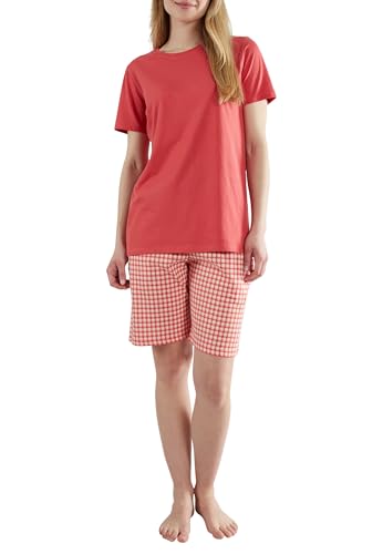 Grözburg Damen Schlafanzug Kurz – Zweiteiliges Baumwoll-Pyjama Set mit Rundhals 40 Grözburg Damen Schlafanzug Kurz – Zweiteiliges Baumwoll-Pyjama Set mit Rundhals 40 von Götzburg