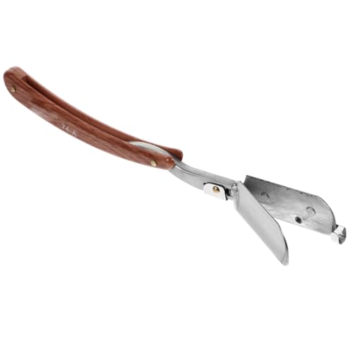Gogogmee Professioneller Manueller Rasierer mit Ergonomischem Griff für Männer Holzoptik Geeignet für Glatte Rasuren Klingen Zufälliger Stil Gogogmee Professioneller Manueller Rasierer mit Ergonomischem Griff für Männer Holzoptik Geeignet für Glatte Rasuren Klingen Zufälliger Stil von Gogogmee