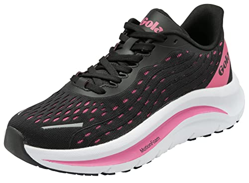 Gola Damen Alzir Speed Laufschuh, Schwarz Hot Pink, 36 EU von Gola