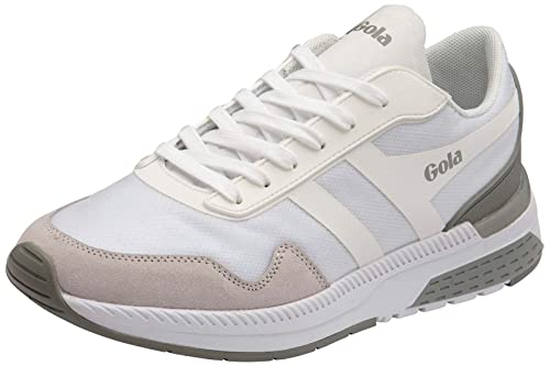 Gola Damen Atomics Road Running Shoe, White/Grey, 40 EU von Gola