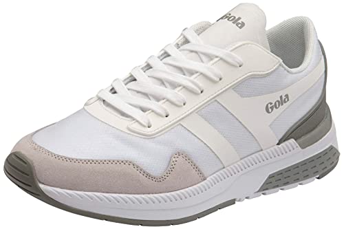 Gola Damen Atomics Road Running Shoe, White/Grey, 41 EU von Gola