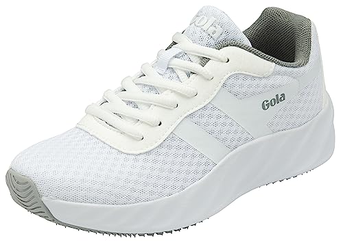 Gola Damen Draken Road Running Shoe, White/Grey, 37 EU von Gola