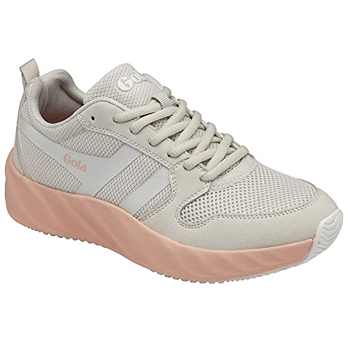 Gola Damen Lansen Road Running Shoe, Arcade White/Pearl Pink, 41 EU von Gola