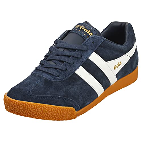 Gola Harrier Suede Damenschuh Sneaker (Navy/White, Numeric_39) von Gola