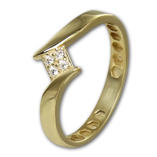 GoldDream Gold Ring Square Gr.54 333er Gelbgold GDR549Y54 Gold Ring von GoldDream