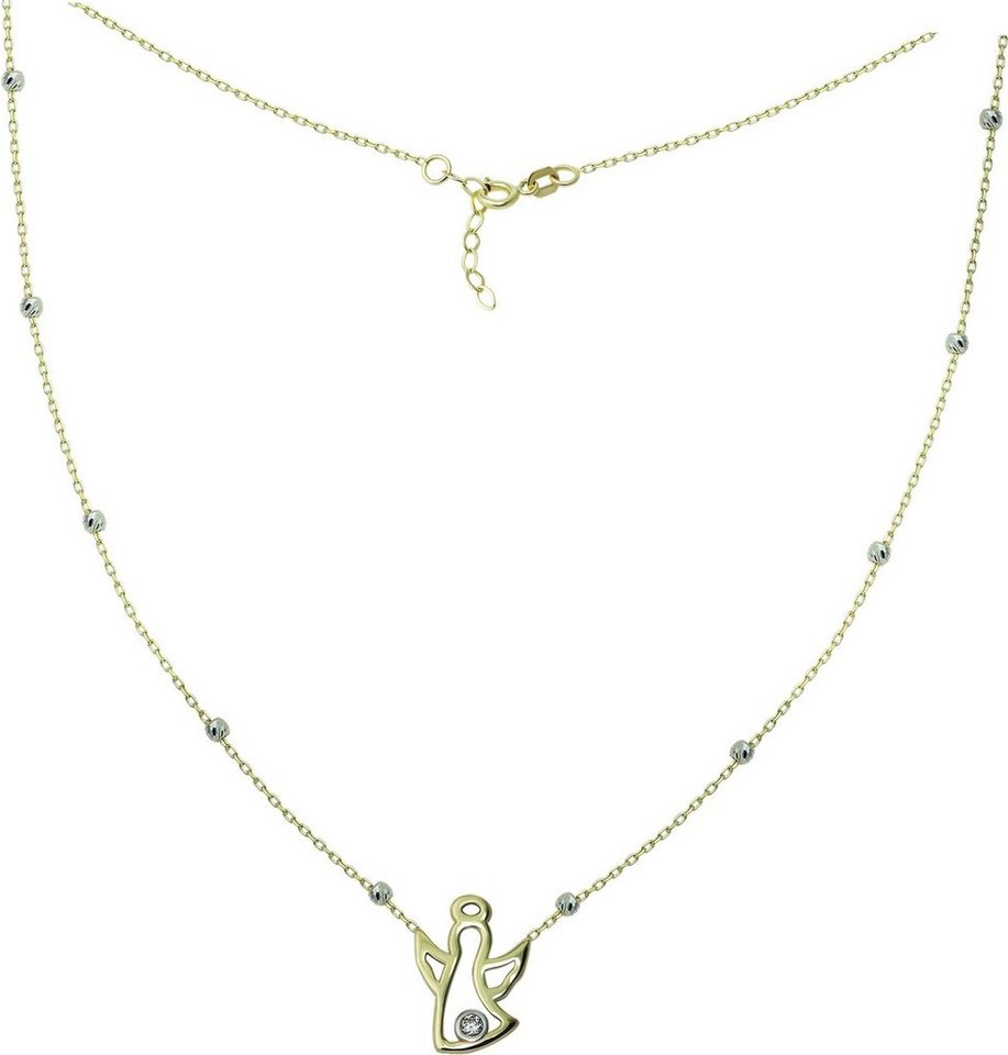 GoldDream Goldkette GoldDream Damen Halskette Engel (Collier), Damen Colliers Halskette 43cm bis 45cm, 333 Gelbgold - 8 Karat (Engel) von GoldDream