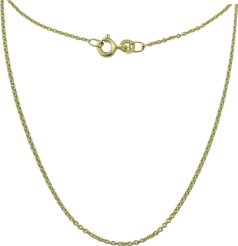 GoldDream Goldkette GoldDream Damen Colliers Halskette 40cm (Colliers, Collier), Damen Colliers Halskette 40cm, 333 Gelbgold - 8 Karat, Farbe: goldfarb von GoldDream