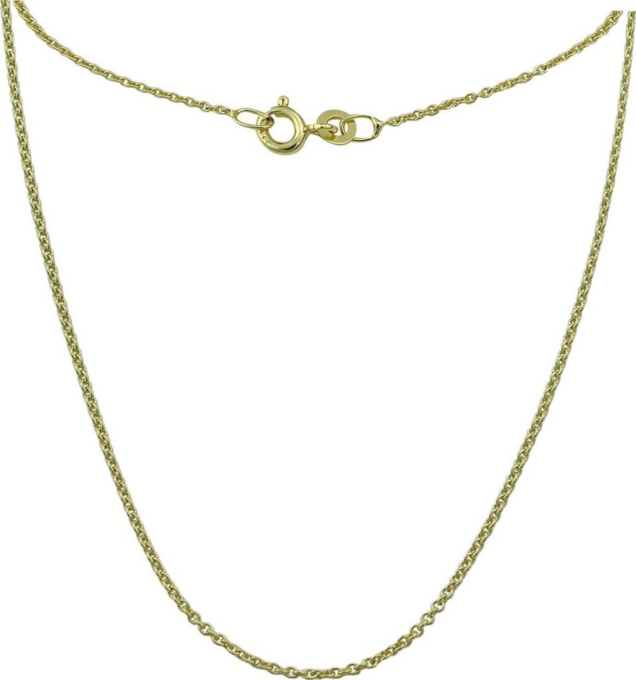 GoldDream Goldkette GoldDream Damen Colliers Halskette 50cm (Colliers, Collier), Damen Colliers Halskette 50cm, 333 Gelbgold - 8 Karat, Farbe: goldfarb von GoldDream