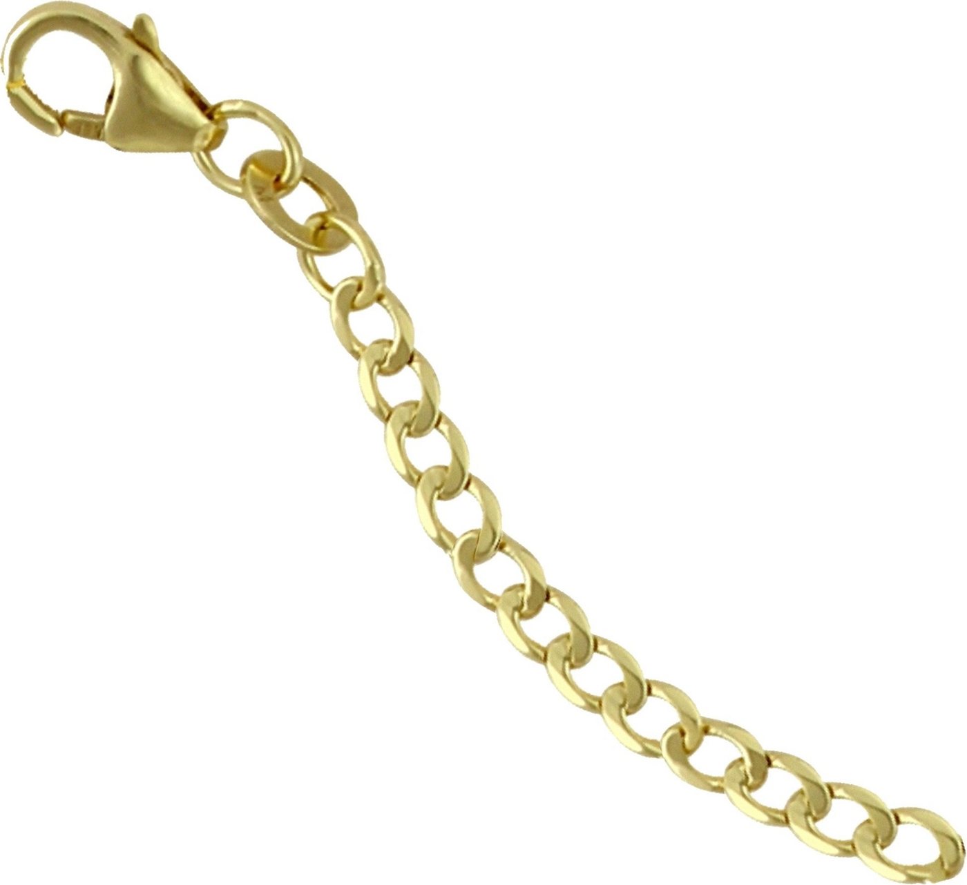 GoldDream Kette mit Einhänger GoldDream Verlängerungskette 3cm 333 Gold (Halsketten, Halskette), Damen Halsketten Verlängerung aus 333 Gelbgold - 8 Karat, Farbe: gold von GoldDream