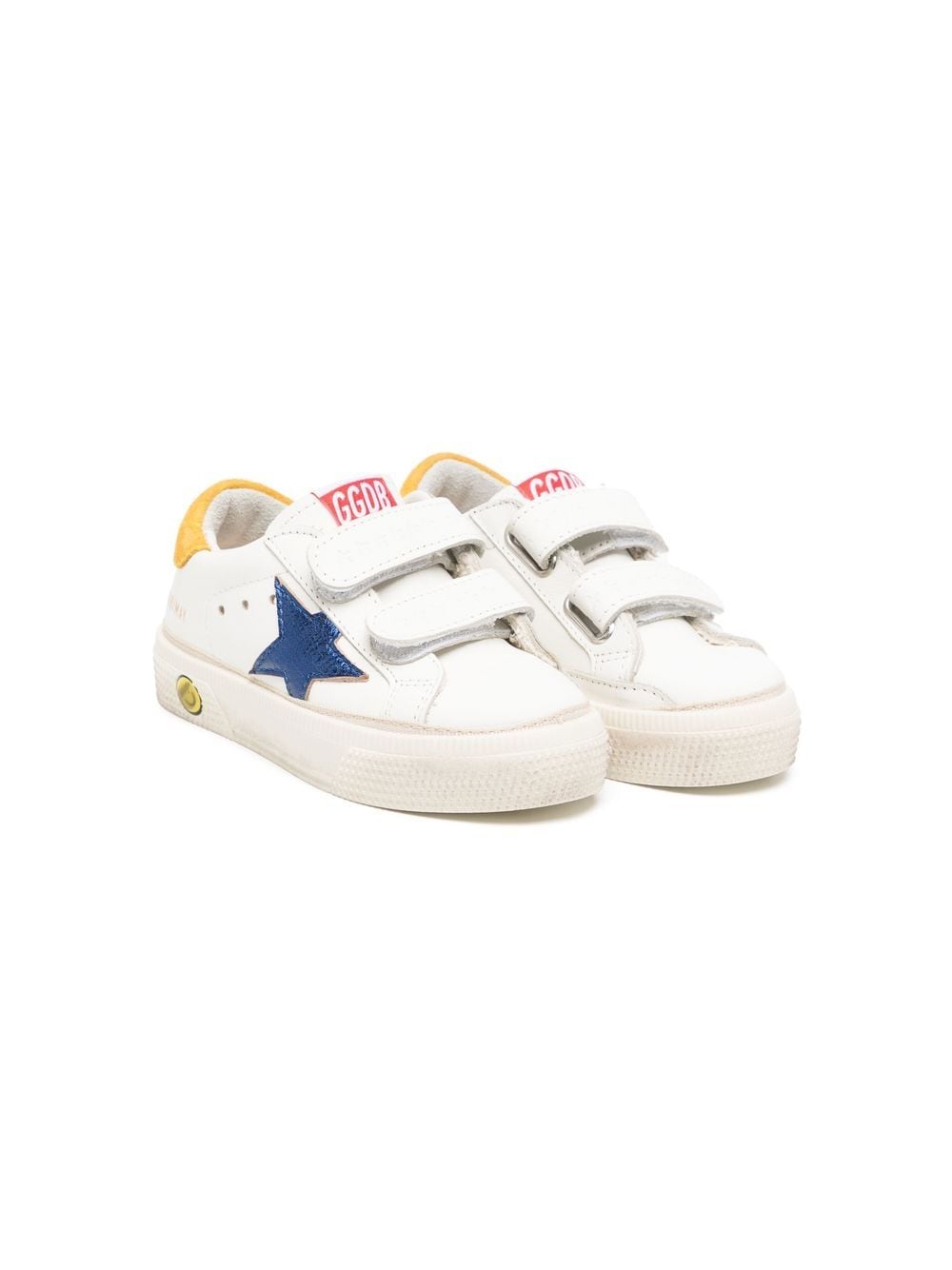 Golden Goose Kids Sneakers mit Stern-Patch - Weiß von Golden Goose Kids