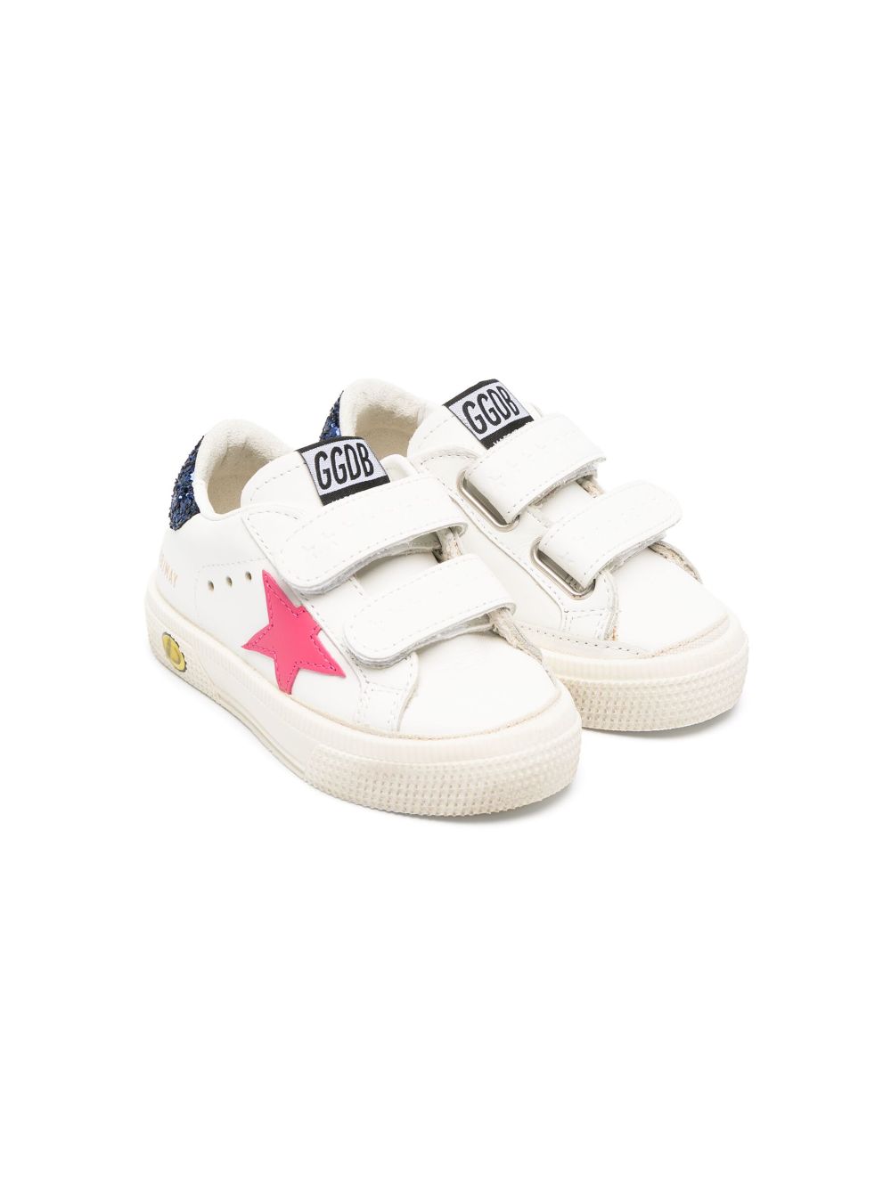 Golden Goose Kids Sneakers mit Stern-Patch - Weiß von Golden Goose Kids