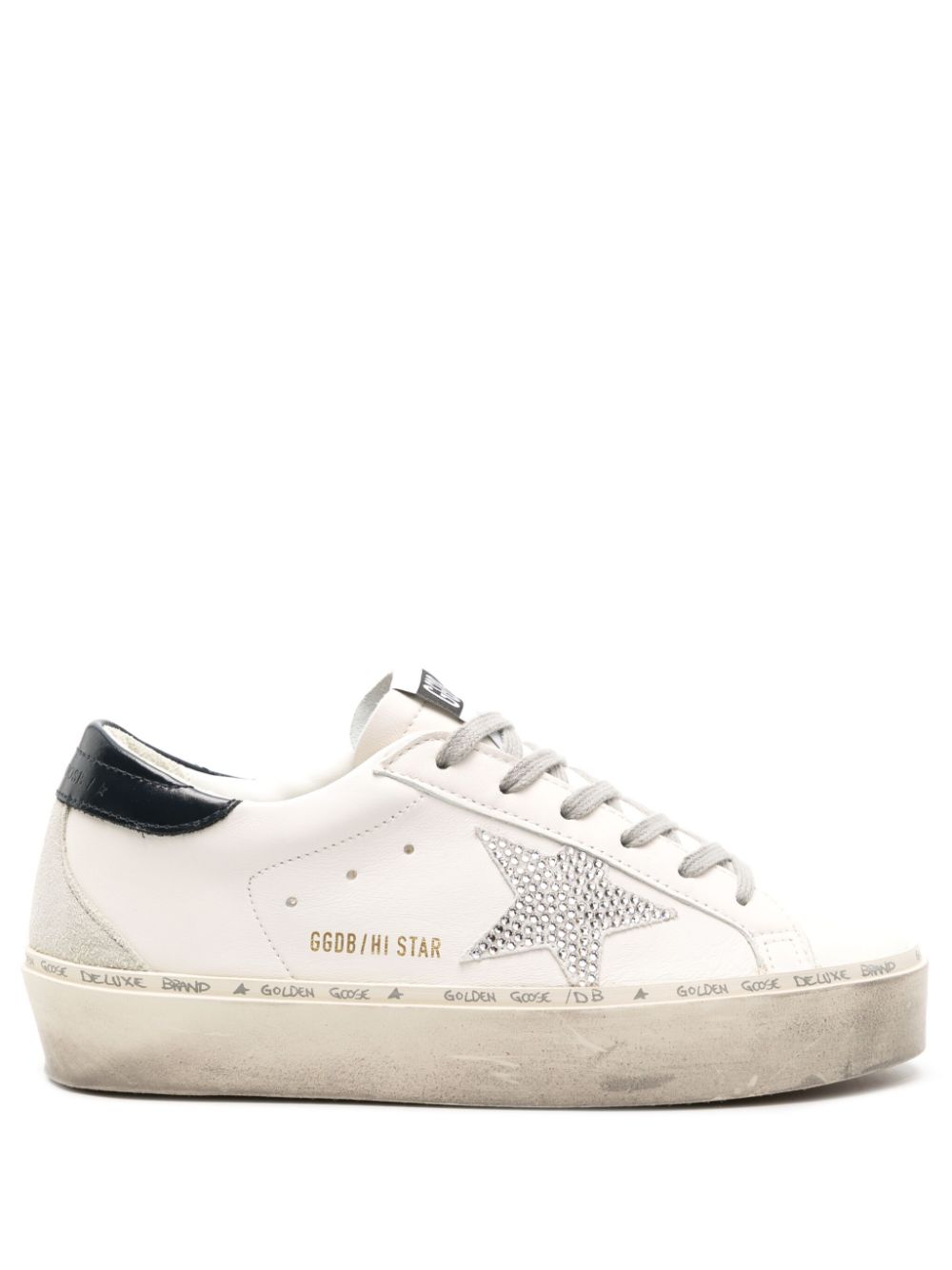 Golden Goose Hi Star Sneakers - Weiß von Golden Goose