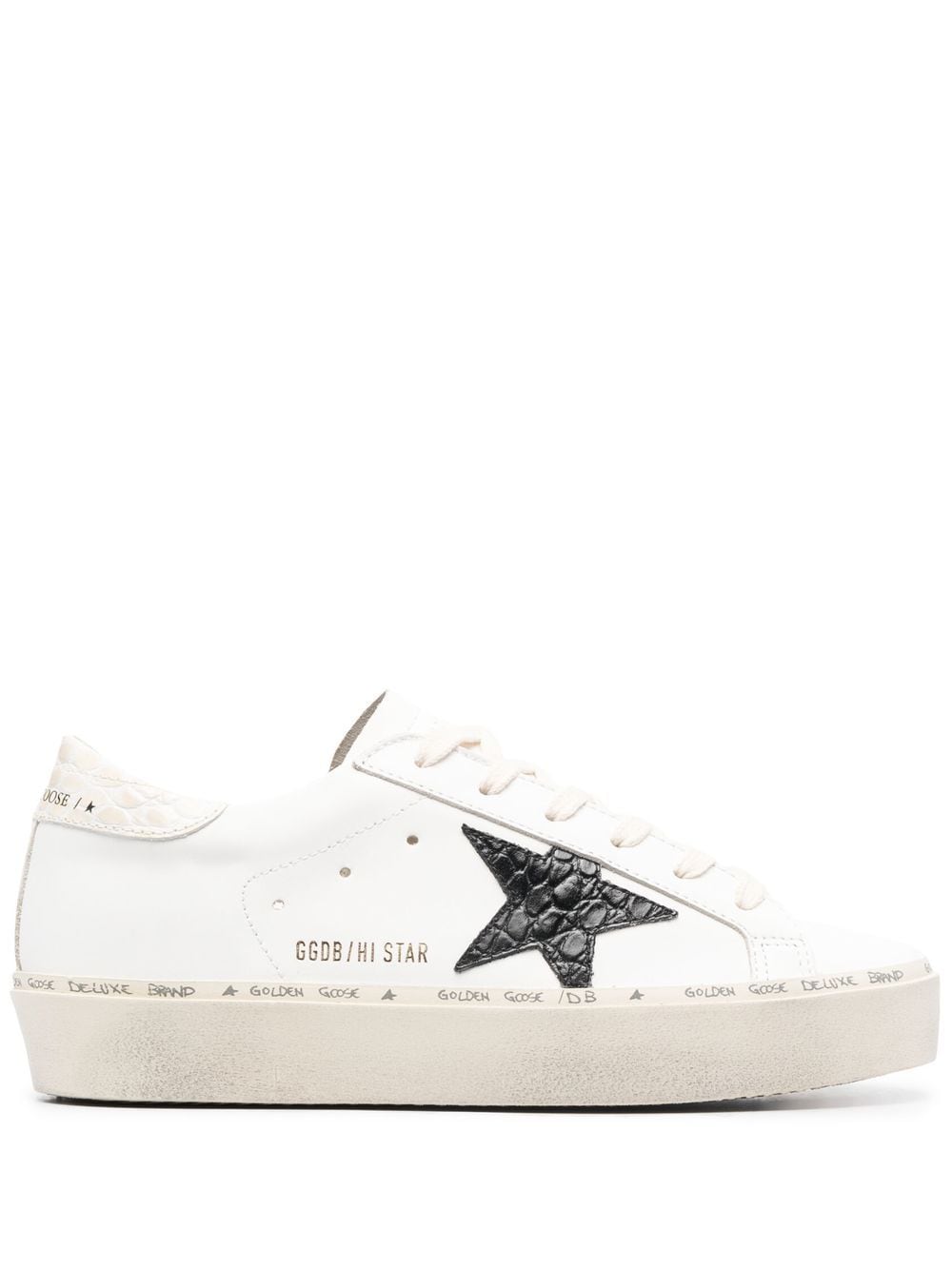 Golden Goose Hi Star Sneakers - Weiß von Golden Goose