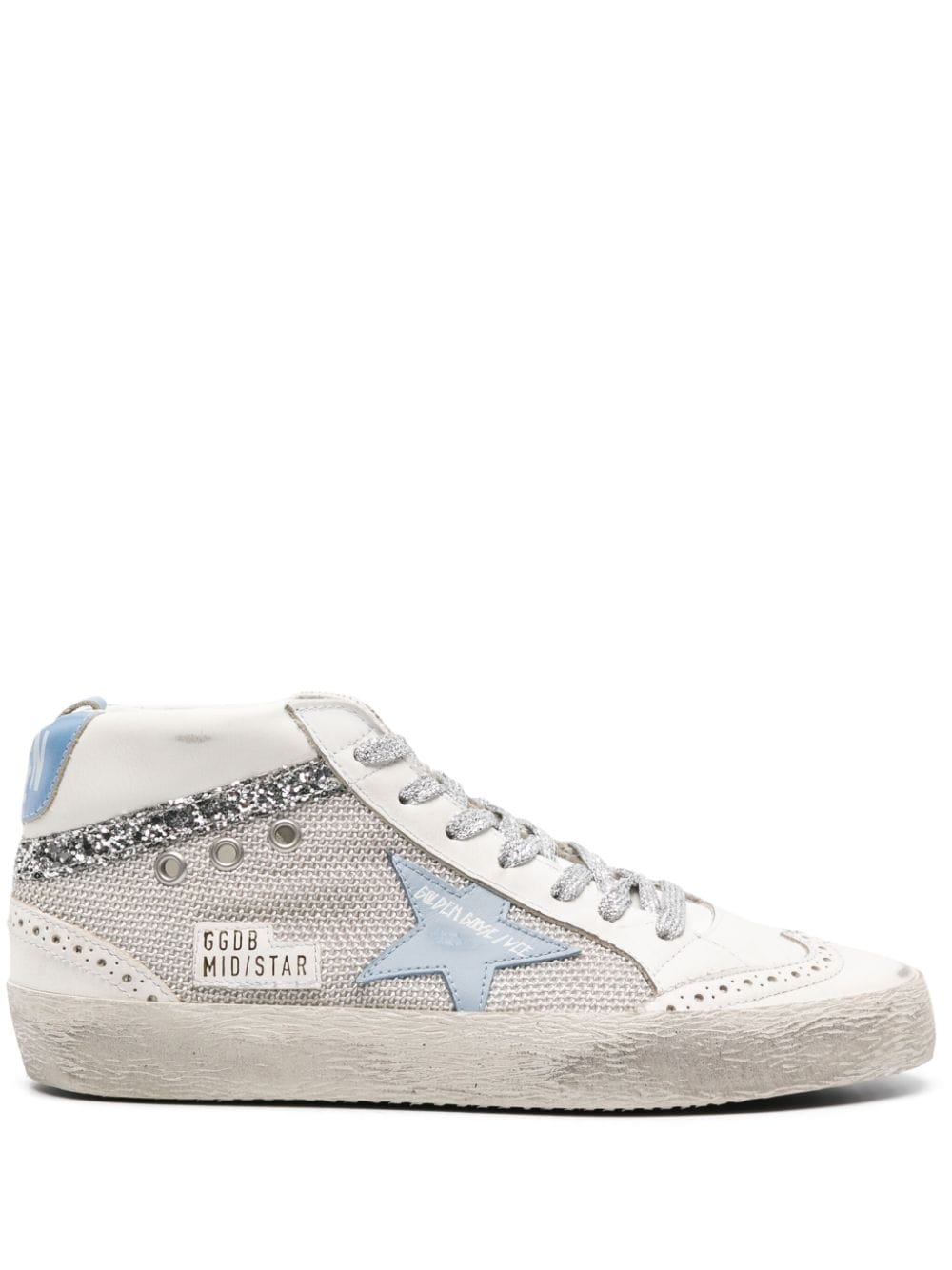 Golden Goose Mid Star Sneakers - Weiß von Golden Goose