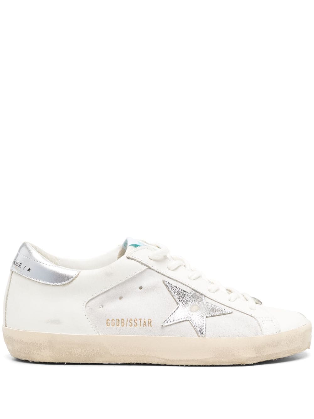 Golden Goose Super-Star Sneakers - Weiß von Golden Goose