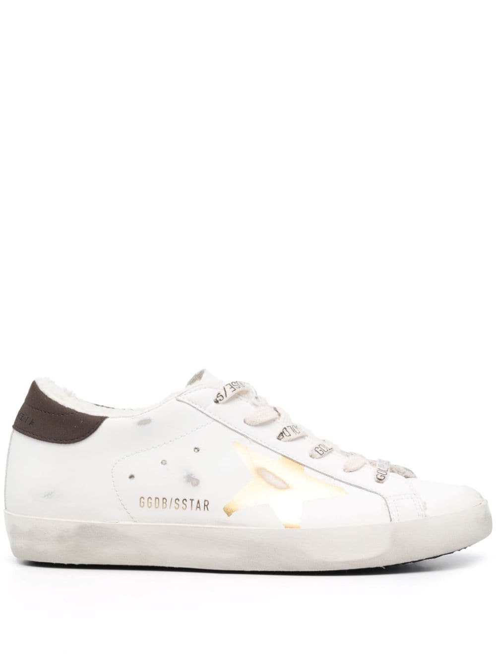 Golden Goose Super-Star Sneakers - Weiß von Golden Goose