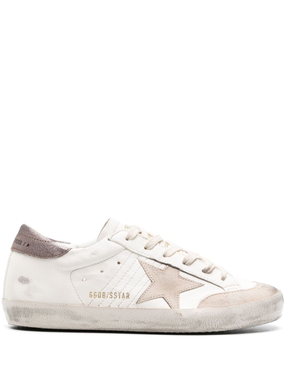 Golden Goose Super-Star Sneakers - Weiß von Golden Goose