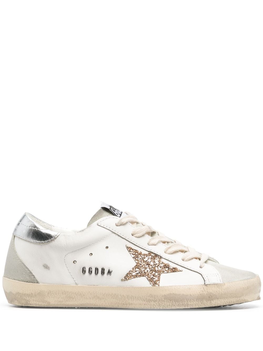 Golden Goose Super-Star Sneakers - Weiß von Golden Goose