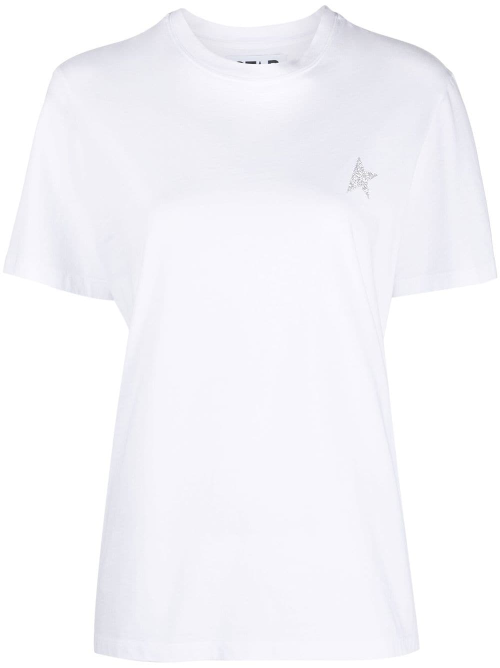 Golden Goose T-Shirt mit Logo - Weiß von Golden Goose