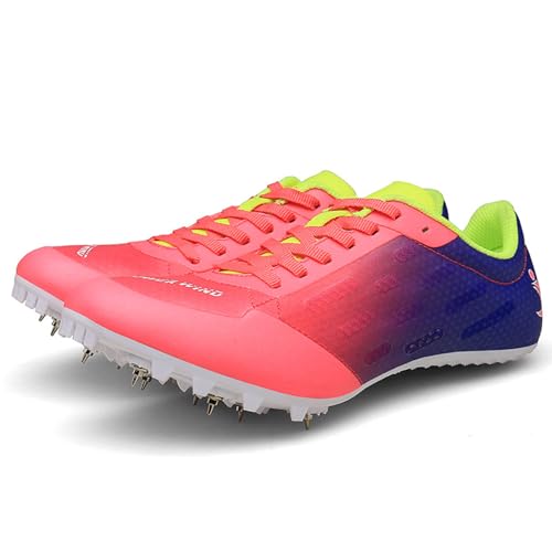 Leichtathletik-Spikes für Männer und Frauen,Professionelle Leichtathletik-Schuhe,Athletik Spike Schuhe,Trainingsschuhe,Atmungsaktive Leichte,rutschfeste,Für Kurzedistanz,Mittelstrecke von GoldeneAmeisen