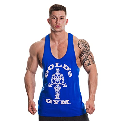 Gold's Gym Herren Muscle Joe Premium Stringer Vest Top, Royal, XX-Large von Gold's Gym