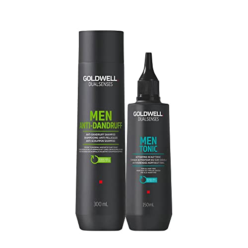 Goldwell Dualsenses Men Anti-Dandruff Shampoo 300ml Activating Scalp Tonic 150ml von Goldwell