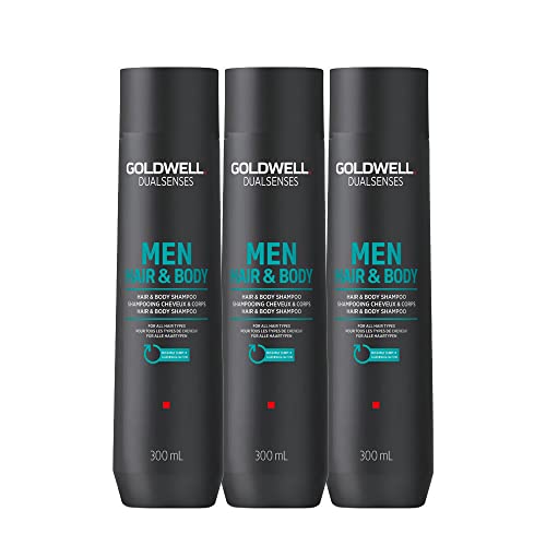 Goldwell Dualsenses Men Hair & Body Shampoo 300mlx3 von Goldwell