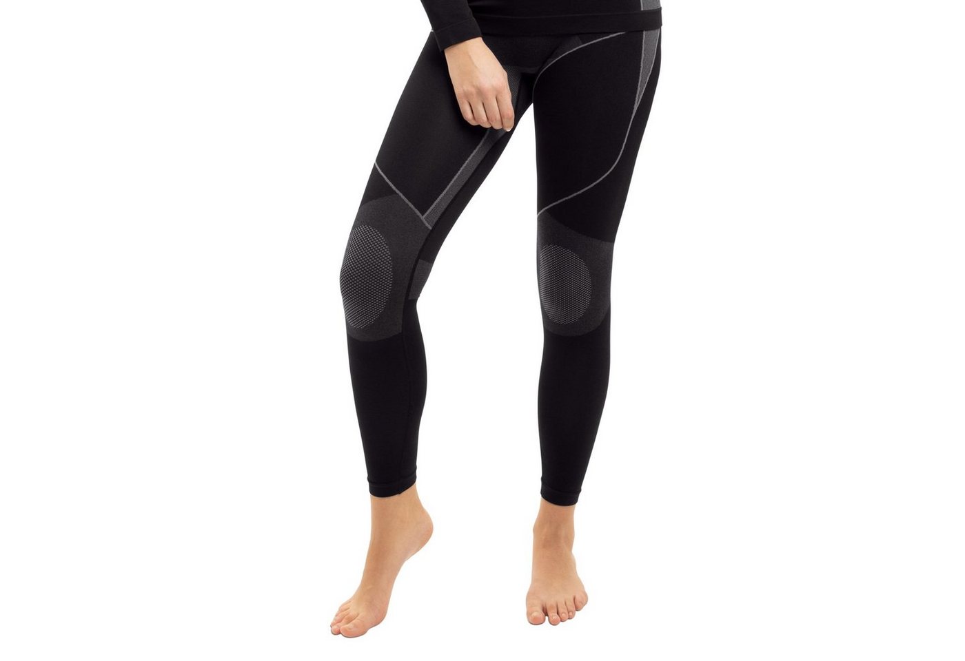 Gomati Thermounterhose Damen Ski Thermo Unterhose Seamless, schnelltrocknend von Gomati