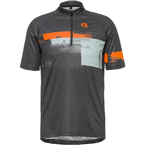 Gonso Avisio Kurzarm Fahrradshirt mit 1/2 Reißverschluss Herren grau Gonso Avisio Kurzarm Fahrradshirt mit 1/2 Reißverschluss Herren grau von Gonso