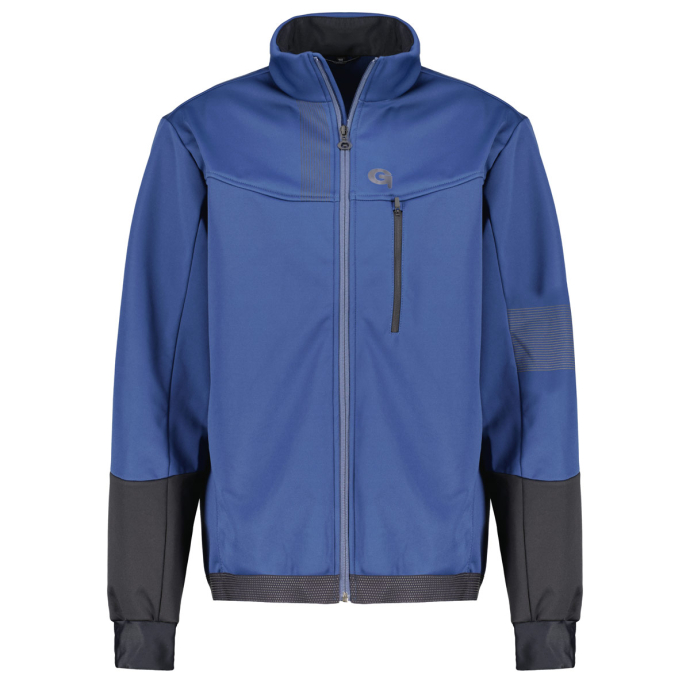 Gonso Fahrrad-Softshelljacke mit Reflektoren von Gonso