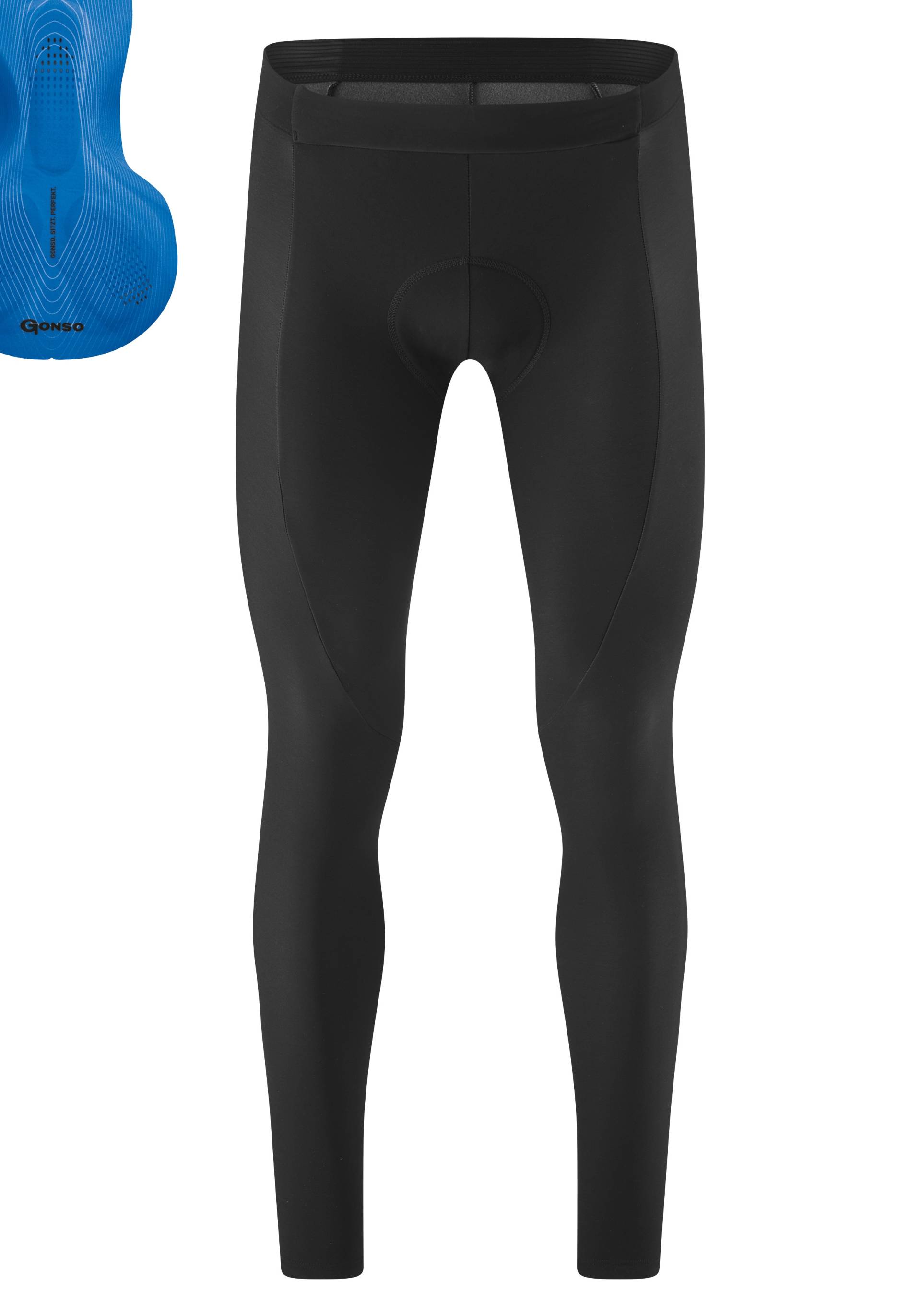 Gonso Fahrradhose "Sitivo Tight M", Herren Radhose mit innovativem Sitzpolster, Radlerhose, Tight Fit von Gonso