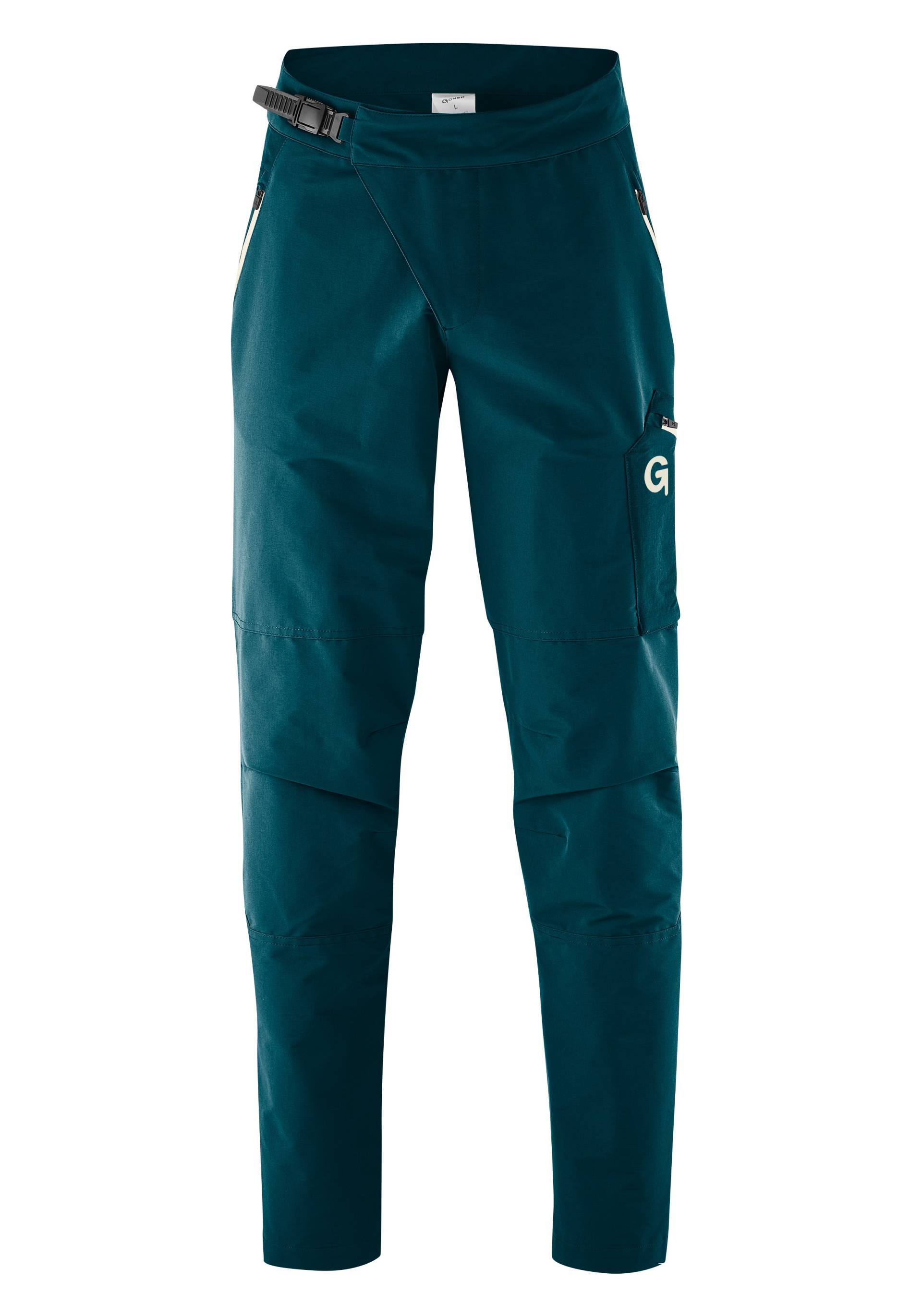 Gonso Radhose "PISCADU", Herren Bike-Hose, lange MTB Fahrradhose, Bund regulierbar, mit Taschen von Gonso