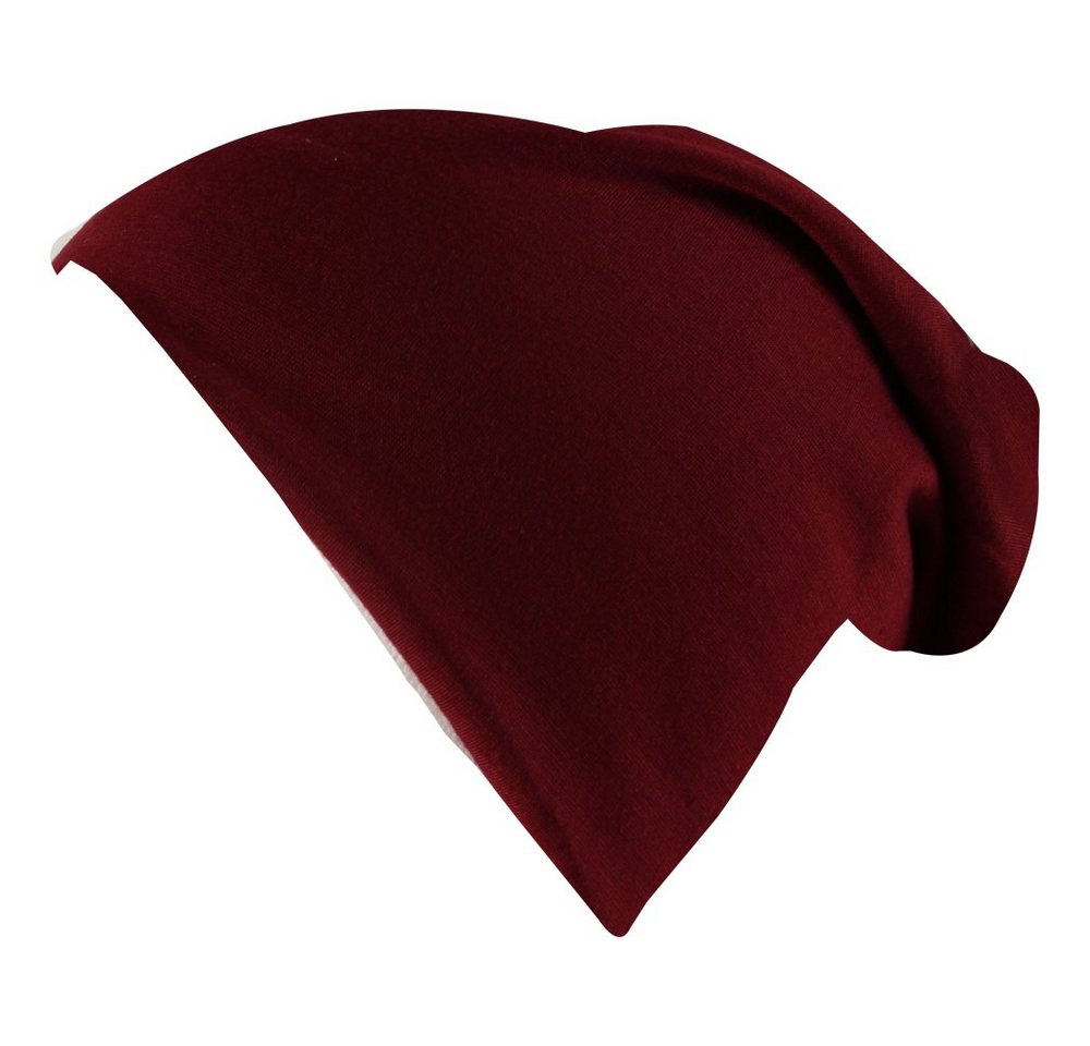 Goodman Design Jerseymütze Long Slouch Beanie Mütze Doppellagig Soft Touch von Goodman Design