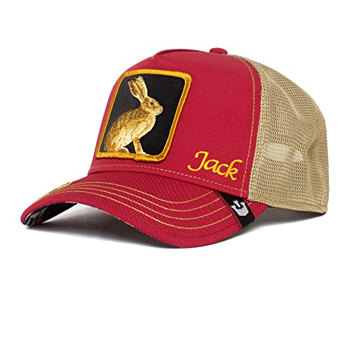 Goorin Bros. Trucker Cap Jacked Casino Serie Red Rot Beige, Size:OneSize von Goorin Bros.