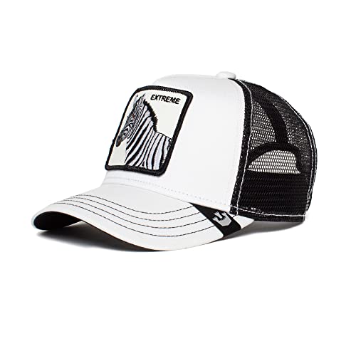 Goorin Bros. Kinder Cap Little Stripe Extreme White Weiß Schwarz, Size:OneSize von Goorin Bros.