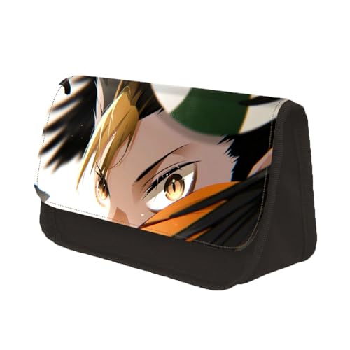 Anime Haikyu!! Federmäppchen - Shoyo Hinata Studenten Schreibwaren Tasche, 3D Mäppchen, Cartoon Große Kapazität, Geeignet für Mädchen Jungen Teen Geschenk, Type 13,22 * 13 * 7.5CM von Gooyeh