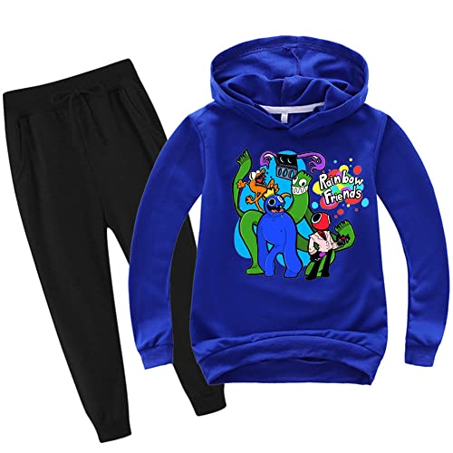 Gooyeh Anime Game Hoodies Rainbow Friends 3D Printed Pullover Sweatshirt Cute Cartoon Casual Style Kostüm Loose Warm Suit Hoodies Jungen und Mädchen von Gooyeh