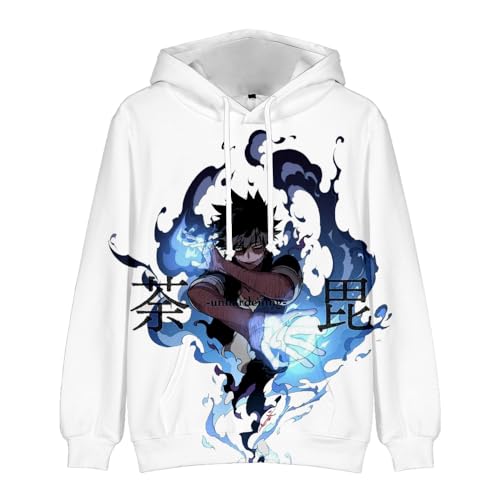 Gooyeh MHA Kinder Erwachsene Sweatshirt mit Kapuze Midoriya Izuku/Bakugō Katsuki/Dabi 3D Cartoon Print Hooded Sweatshirt Casual Fashion Pullover Sweatshirt Jacke von Gooyeh