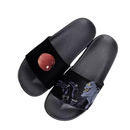 Misa Amane Anime Hausschuhe, Death Note Badezimmer Sandalen, Wasserdicht Anti-Rutsch Slippers, Innen- und Außenhausschuhe für Unisex von Gooyeh