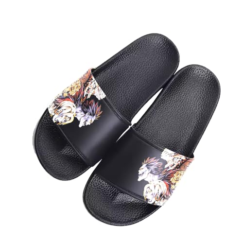 Misa Amane Anime Hausschuhe, Death Note Badezimmer Sandalen, Wasserdicht Anti-Rutsch Slippers, Innen- und Außenhausschuhe für Unisex von Gooyeh