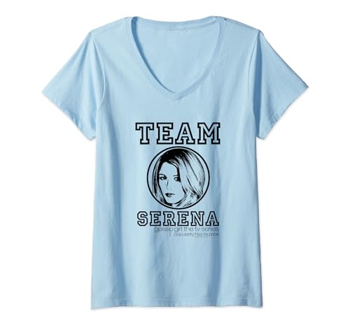 Gossip Girl Team Serena T-Shirt mit V-Ausschnitt von Gossip Girl