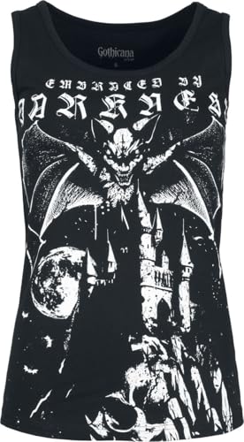 Gothicana by EMP Damen schwarzes Top mit Fledermaus-Design S Gothicana by EMP Damen schwarzes Top mit Fledermaus-Design S von Gothicana by EMP