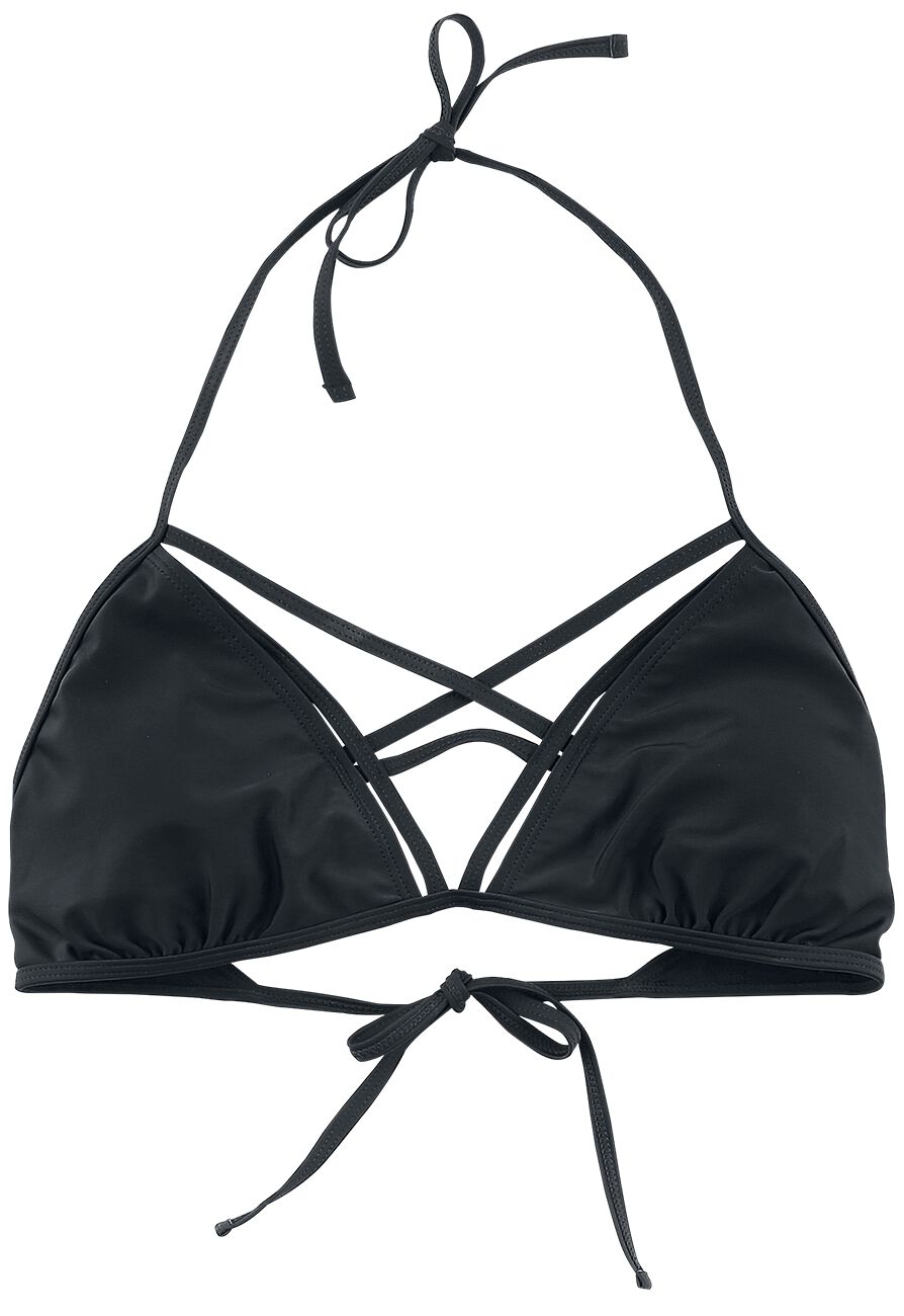 Gothicana by EMP Mix And Match Bikini-Oberteil schwarz in XXL von Gothicana by EMP