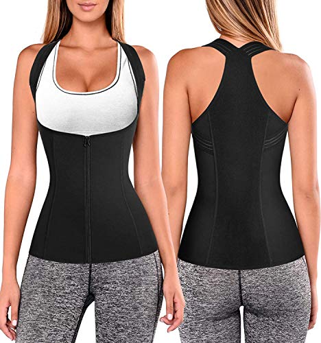 Gotoly Damen Figurformende Unterbrust Rückenstütz korsett Körperformer Shapewear Bauchweg Body Shaper Formend Taillenformer Buckel Körperhaltung Korrektor Shaping (Schwarz, 3XL) von Gotoly