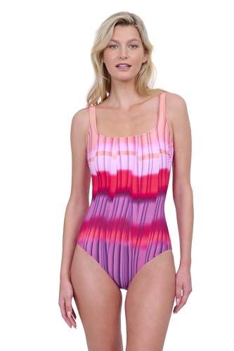Gottex Damen Golden Hour Women’s Square Neck One Piece Bathing Suit Badeanzug, Pink, 38 Gottex Damen Golden Hour Women’s Square Neck One Piece Bathing Suit Badeanzug, Pink, 38 von Gottex
